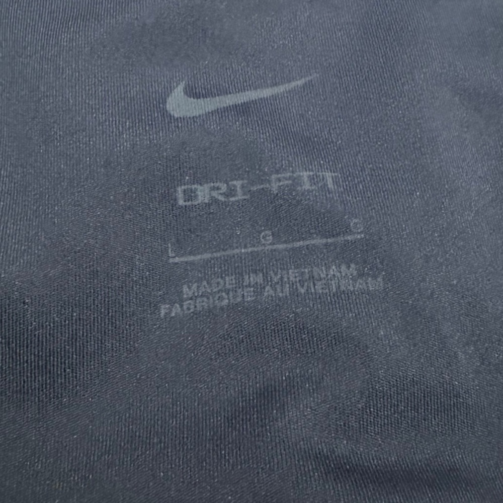 Nike Pro Blue Capri Leggings Women’s Large Dri Fit Training Tights - Picture 10 of 11